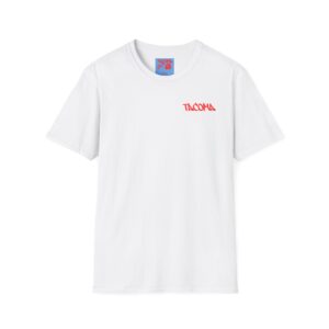 JRM Limited Minimalist Tacoma T-Shirt – Unisex Softstyle Tee for Everyday Wear, Simple Street Style & Meaningful Gifting