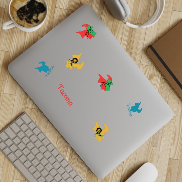 Tacoma 5-Pack Custom Sticker Sheets – Perfect for Art Drops, Events & Merch Bombs - Image 7