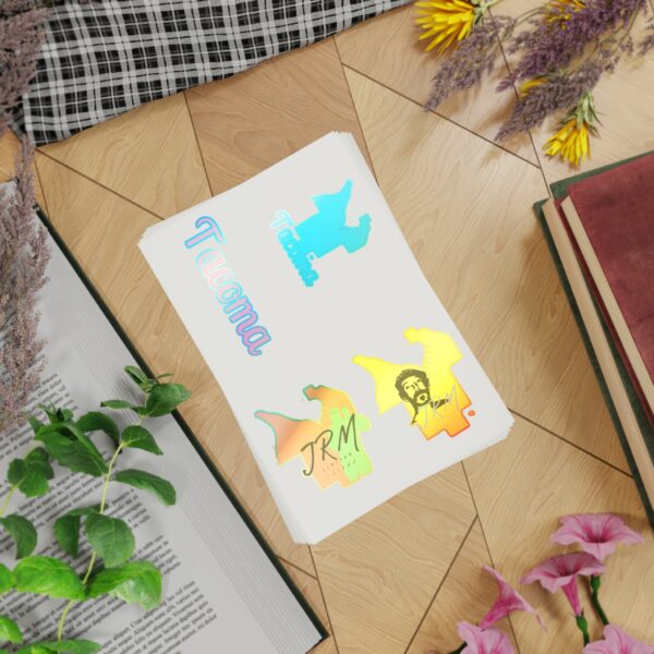Tacoma 5-Pack Custom Sticker Sheets – Perfect for Art Drops, Events & Merch Bombs - Image 4