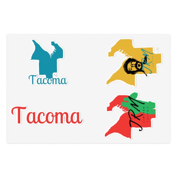 Tacoma 5-Pack Custom Sticker Sheets – Perfect for Art Drops, Events & Merch Bombs - Image 9