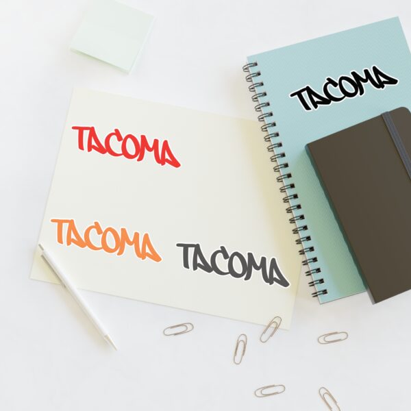 Tacoma Sticker Sheets, Urban Decor, Scrapbooking Supplies, Art Projects, Kids Crafting, Gift for Tacoma Lovers - Image 8