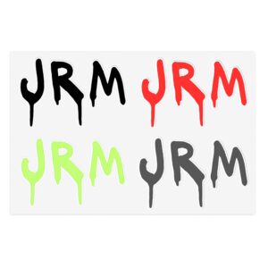 JRM Limited Sticker Sheets with Dripping Letters | Stylish Decor, Planners, Scrapbooking, Gift Ideas, Journal Accessories