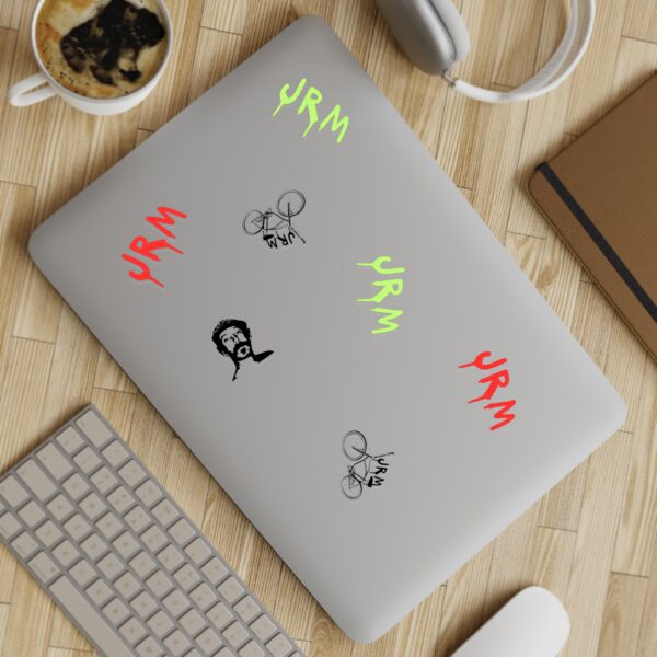 JRM LIMITED Sticker Sheet Bundle - 5pcs, Fun Decals for Journals, Laptops, and Decor, YRM Designs for Personalization, Gift for Teens - Image 11