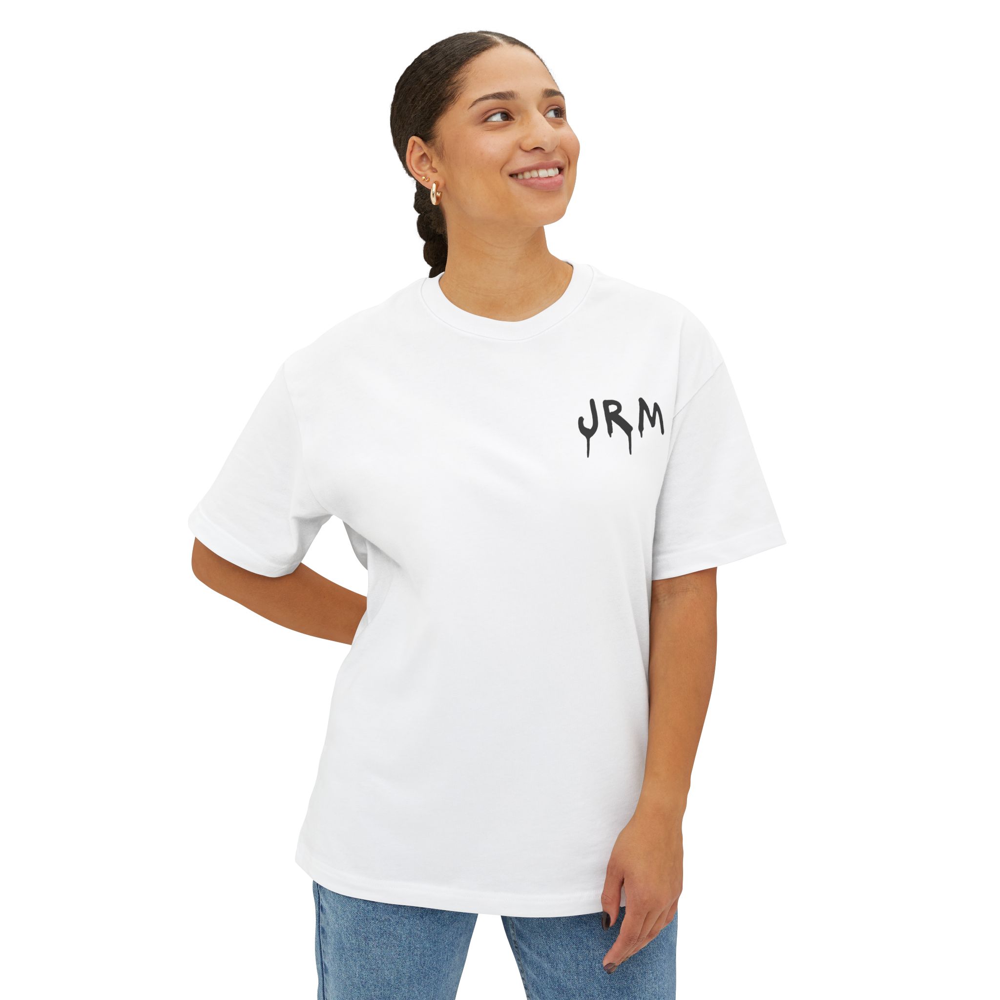 JRM Limited Tacoma Map Back Graffiti Oversized Boxy T-Shirt - Image 3
