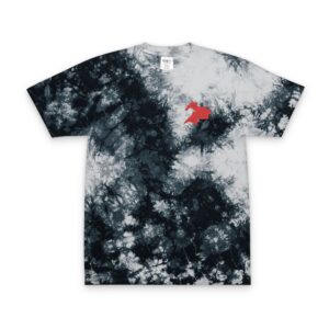 JRM Tacoma Map Oversized Tie-Dye Embroidered T-Shirt
