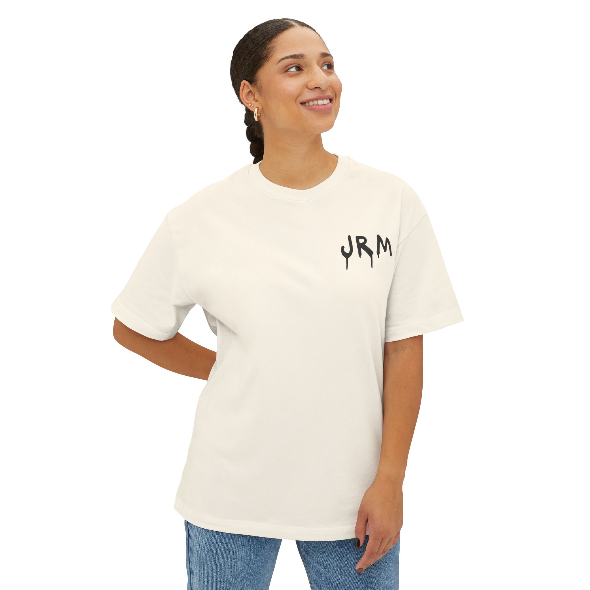 JRM Limited Tacoma Map Back Graffiti Oversized Boxy T-Shirt - Image 7