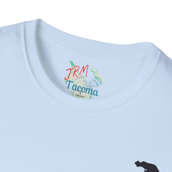 JRM Tacoma Map Unisex Softstyle T-Shirt - Image 23