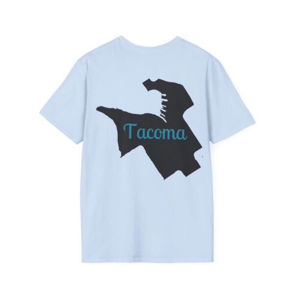 JRM Tacoma Map Unisex Softstyle T-Shirt - Image 22