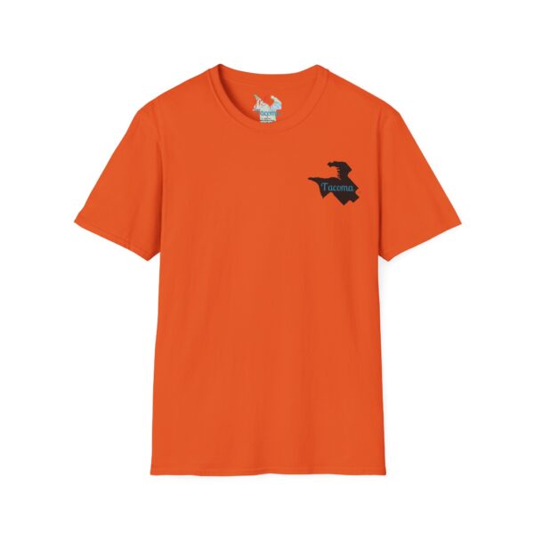 JRM Tacoma Map Unisex Softstyle T-Shirt - Image 9