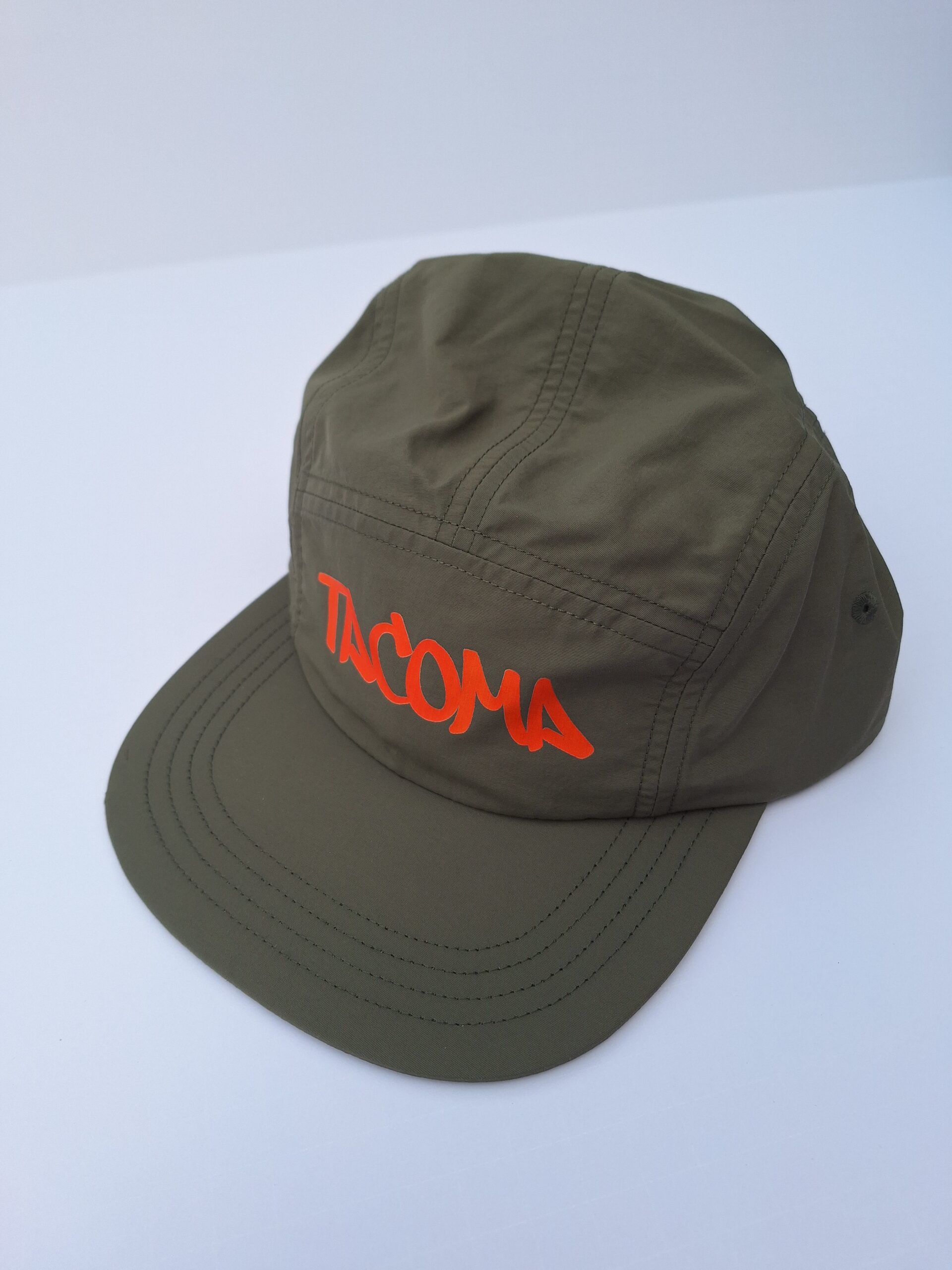 JRM Tacoma: Orange Graffiti, Nylon, Unstructured, 5 Panel Hat / Free Shipping - Image 2