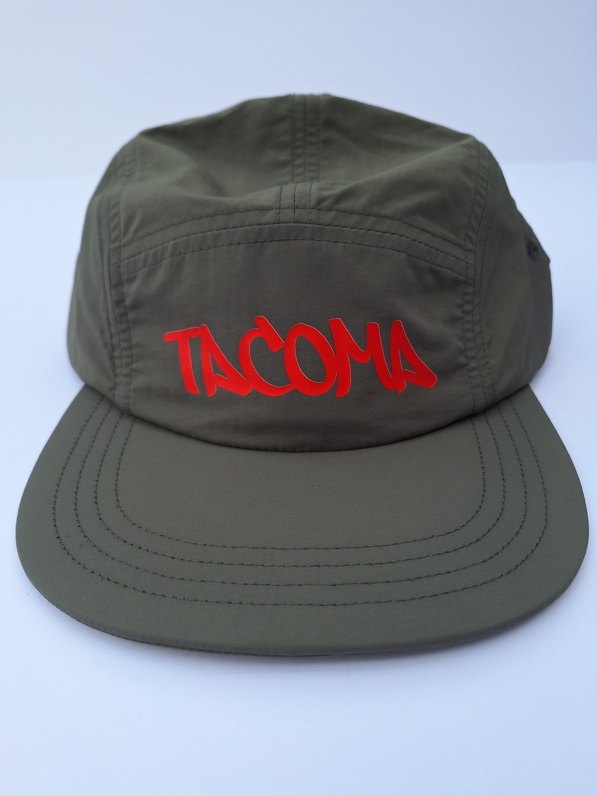 JRM Tacoma: Red Graffiti, Nylon, Unstructured, 5 Panel Hat / Free Shipping