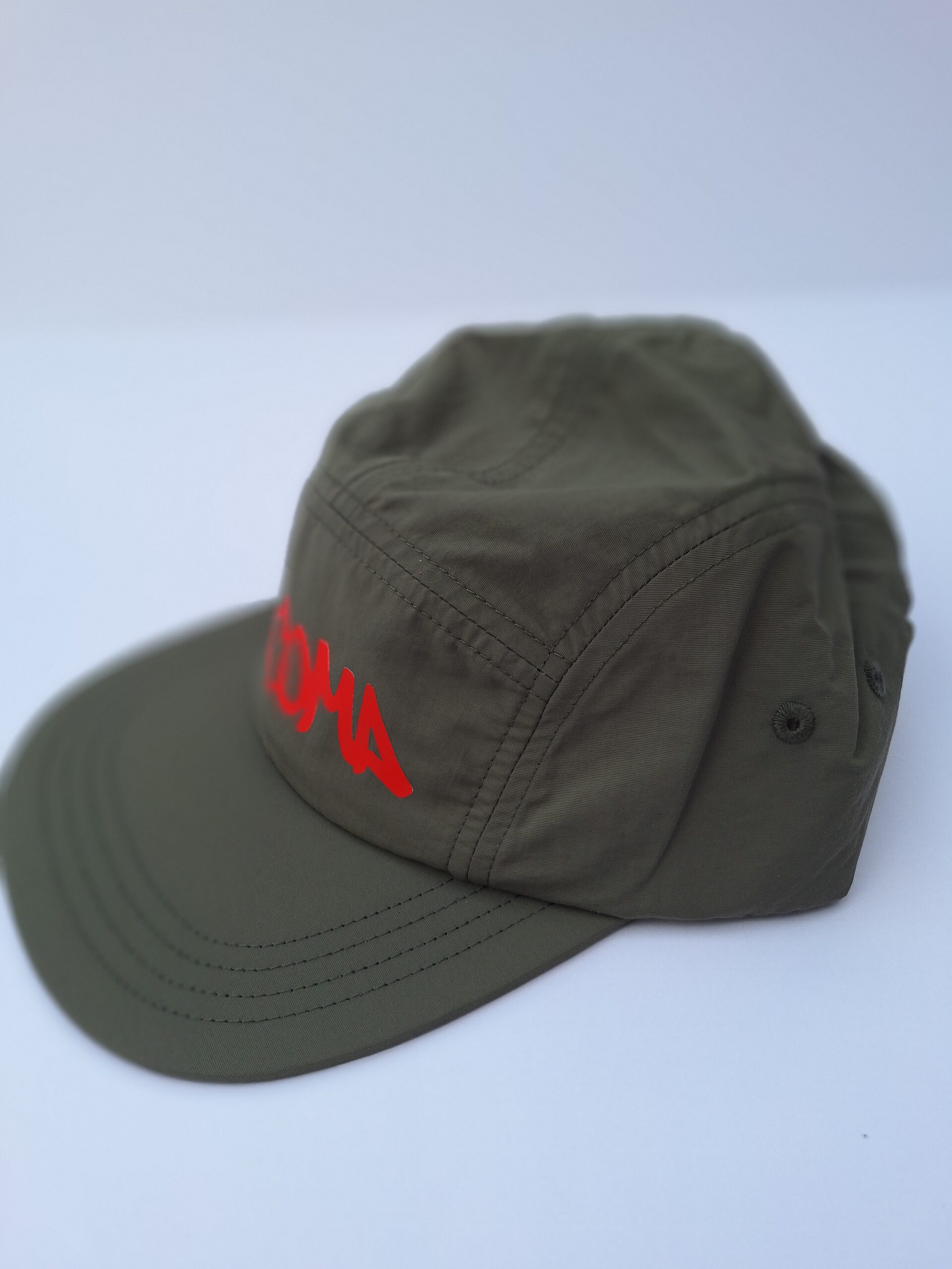 JRM Tacoma: Red Graffiti, Nylon, Unstructured, 5 Panel Hat / Free Shipping - Image 2