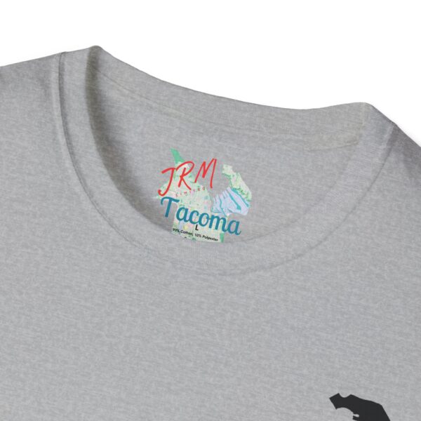 JRM Tacoma Map Unisex Softstyle T-Shirt - Image 7