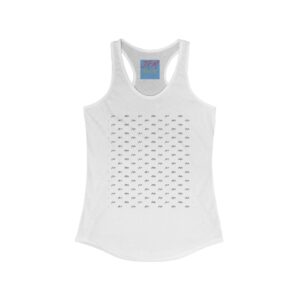 JRM Aunt M Women's Ideal Racerback Tank: Stylish Gym Top, Summer Fashion, Exercise Wear, Activewear, Gift for Her
