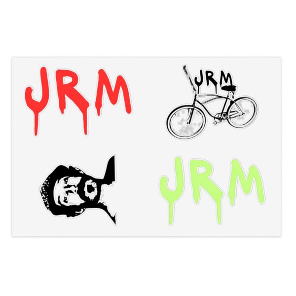 JRM LIMITED Sticker Sheet Bundle - 5pcs, Fun Decals for Journals, Laptops, and Decor, YRM Designs for Personalization, Gift for Teens - Image 9