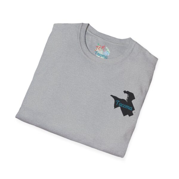 JRM Tacoma Map Unisex Softstyle T-Shirt - Image 8