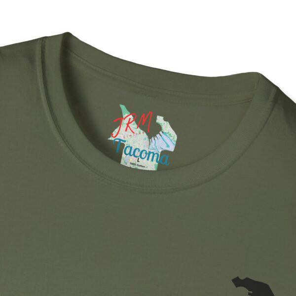 JRM Tacoma Map Unisex Softstyle T-Shirt - Image 19