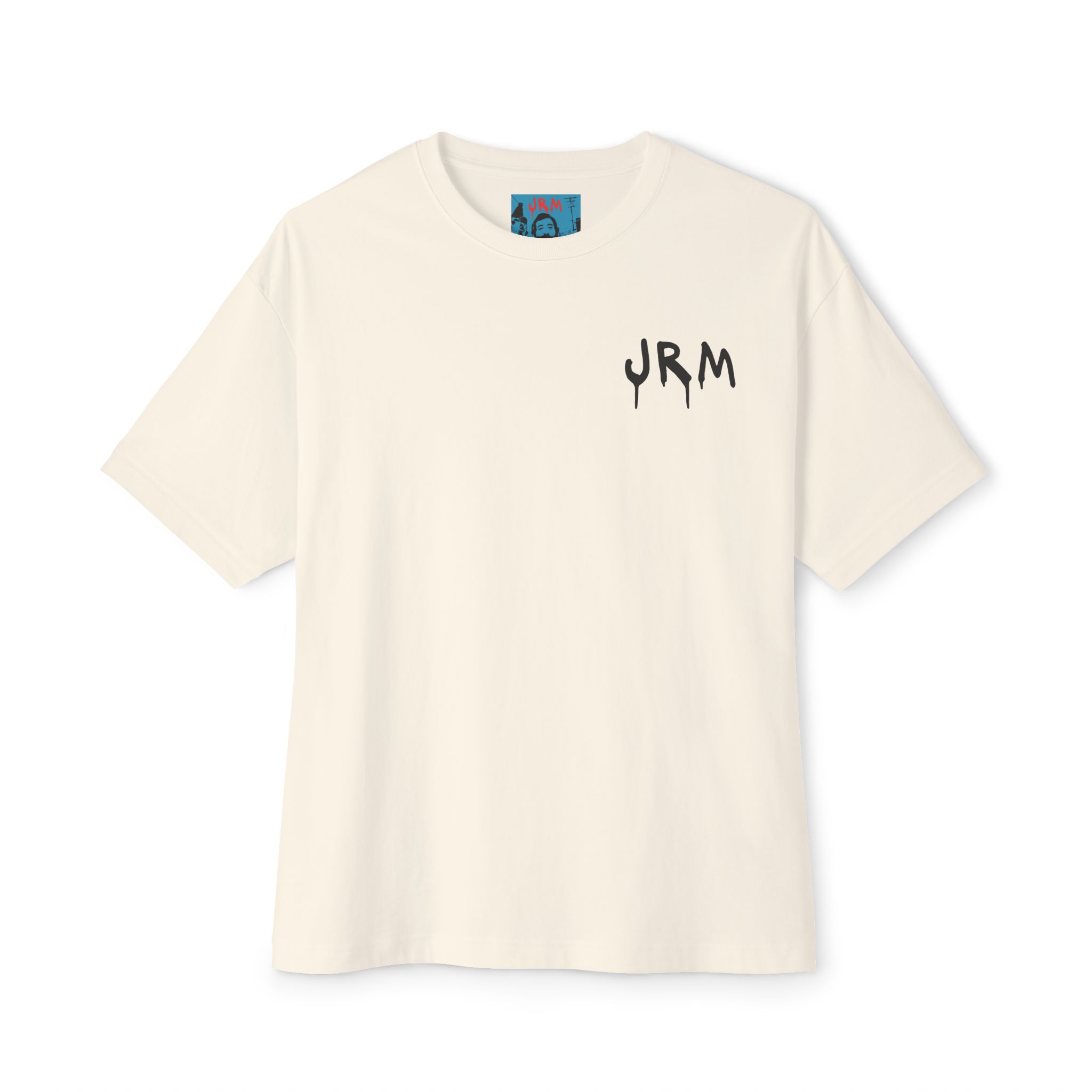 JRM Limited Tacoma Map Back Graffiti Oversized Boxy T-Shirt - Image 5