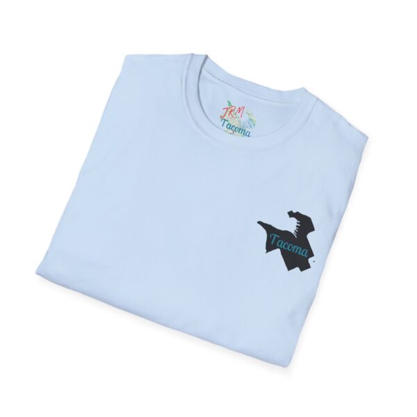 JRM Tacoma Map Unisex Softstyle T-Shirt - Image 24
