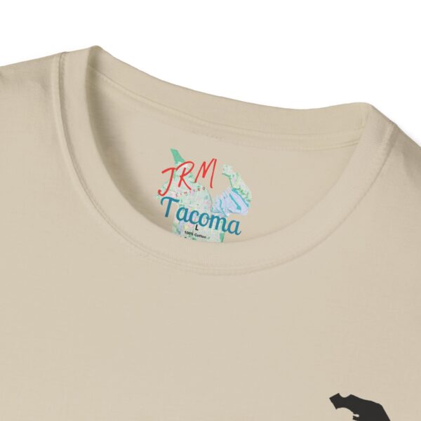 JRM Tacoma Map Unisex Softstyle T-Shirt - Image 3