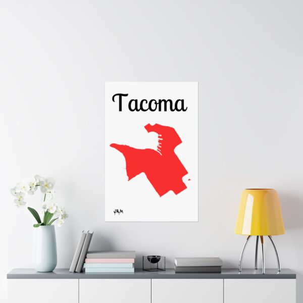JRM Tacoma Satin Poster - Wall Art, Gift for Tacoma Lovers - Image 10