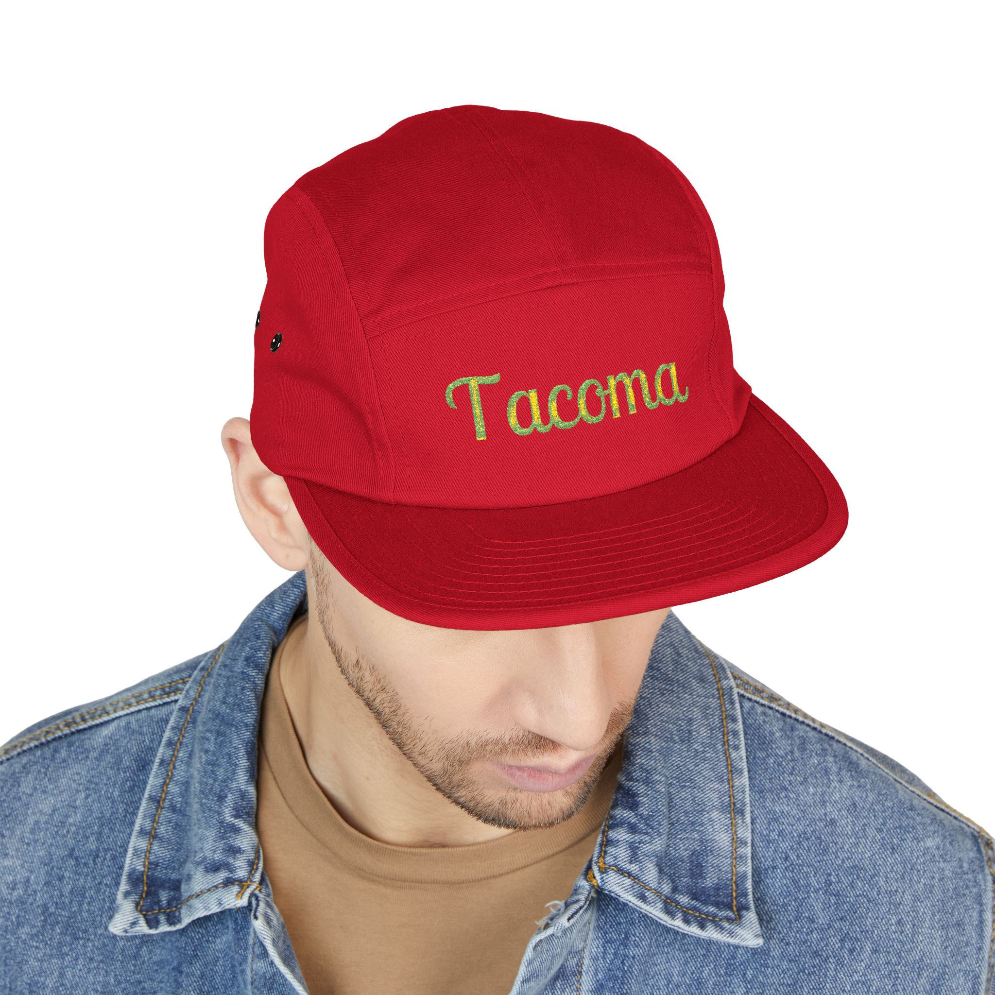 Trendy 5 Panel Cap with Embroidery - Perfect for Casual Outings, Outdoor Adventures, Gifts, and Streetwear Fashion - Image 35