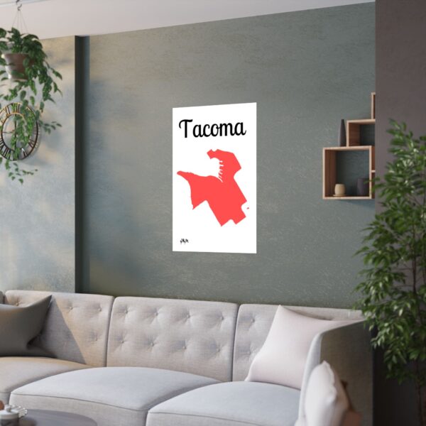 JRM Tacoma Satin Poster - Wall Art, Gift for Tacoma Lovers - Image 9
