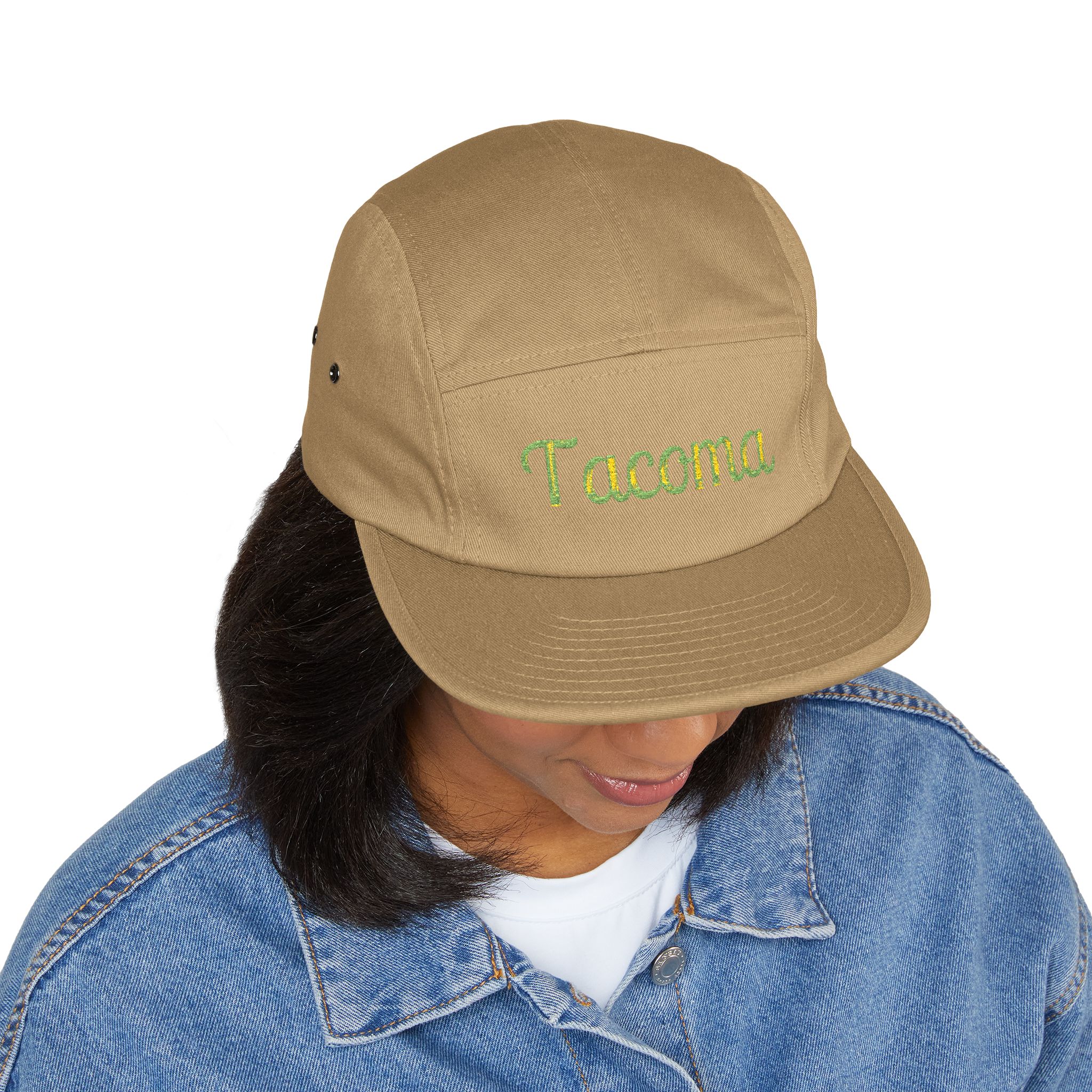 Trendy 5 Panel Cap with Embroidery - Perfect for Casual Outings, Outdoor Adventures, Gifts, and Streetwear Fashion - Image 10