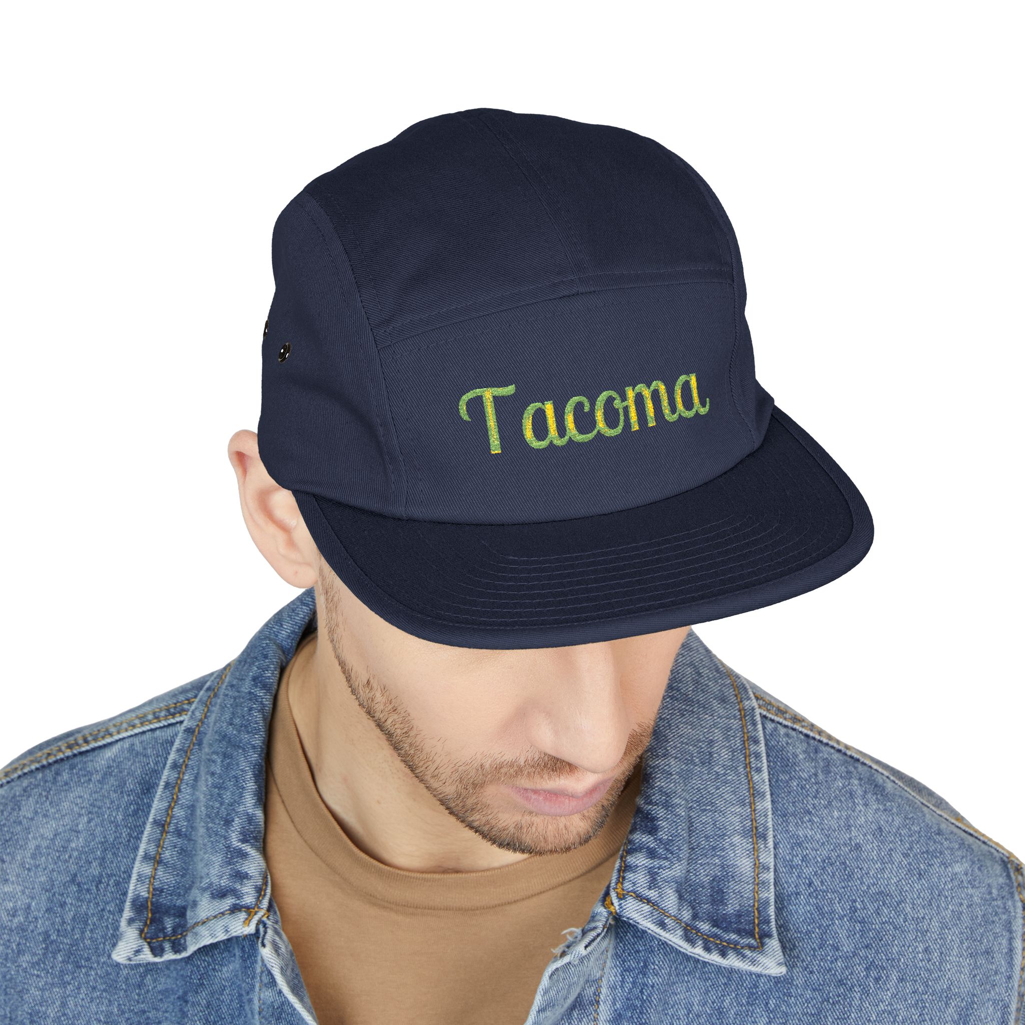 Trendy 5 Panel Cap with Embroidery - Perfect for Casual Outings, Outdoor Adventures, Gifts, and Streetwear Fashion - Image 23