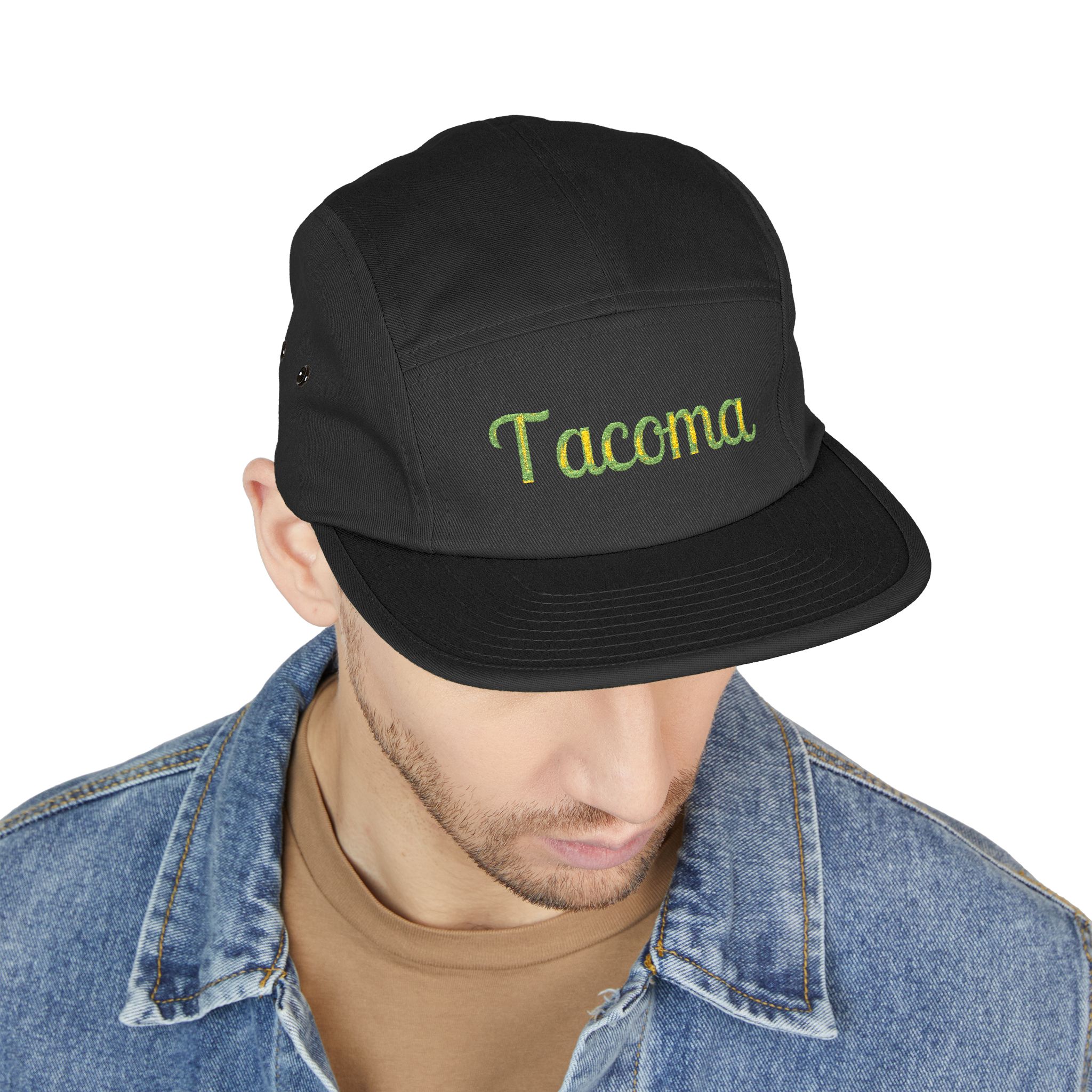 Trendy 5 Panel Cap with Embroidery - Perfect for Casual Outings, Outdoor Adventures, Gifts, and Streetwear Fashion - Image 29