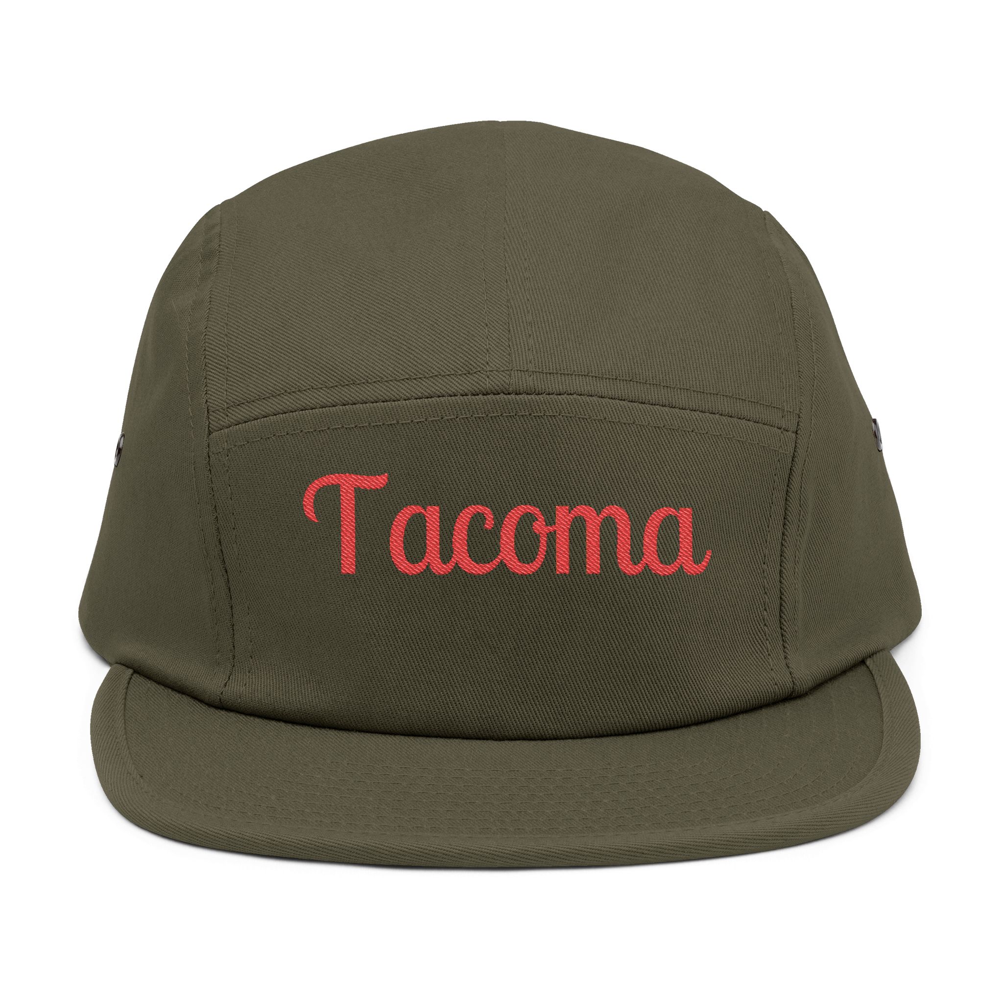Tacoma Embroidered 5 Panel Cap – Custom Casual Hat, Great Outdoor Gift - Image 9