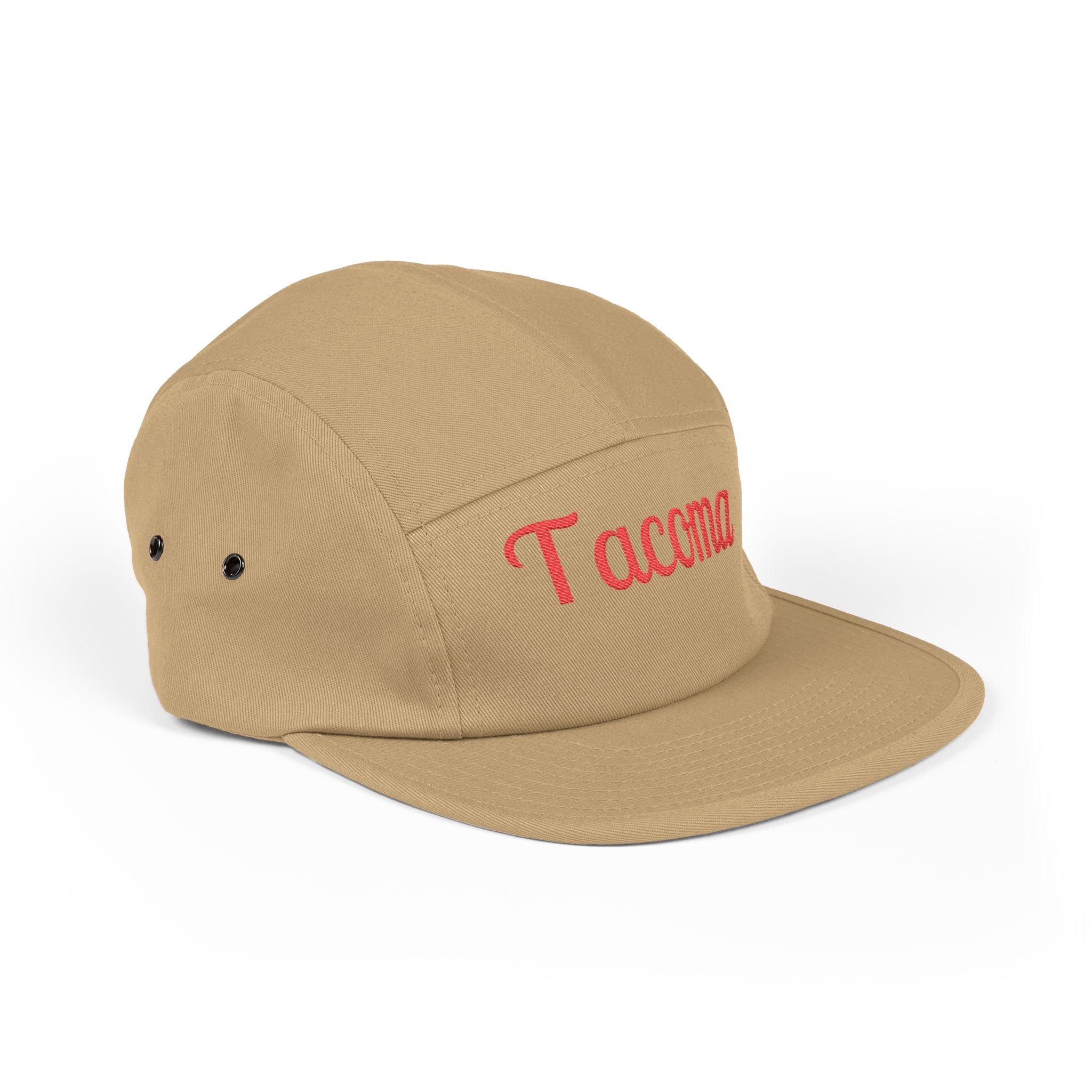 Tacoma Embroidered 5 Panel Cap – Custom Casual Hat, Great Outdoor Gift - Image 7