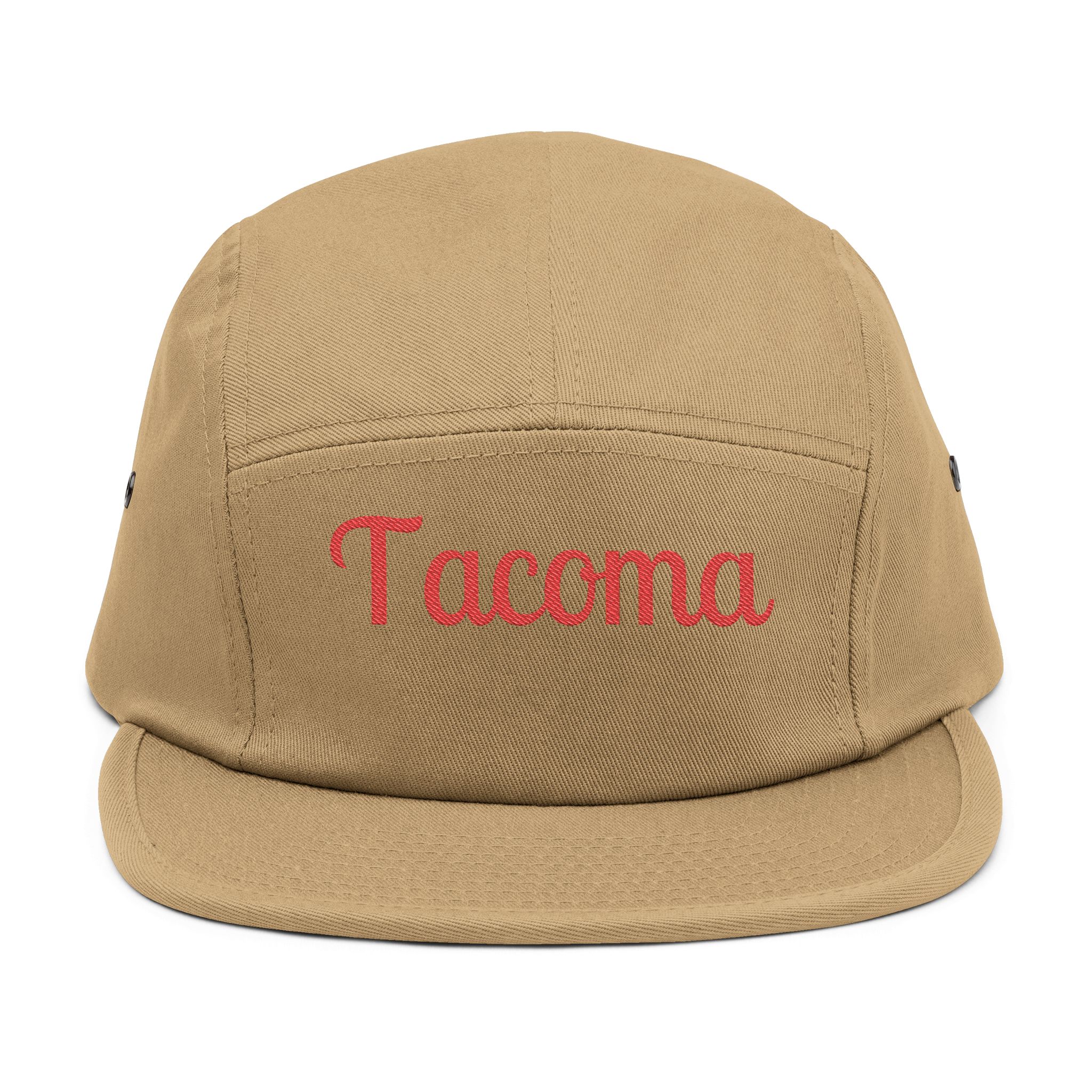 Tacoma Embroidered 5 Panel Cap – Custom Casual Hat, Great Outdoor Gift - Image 5