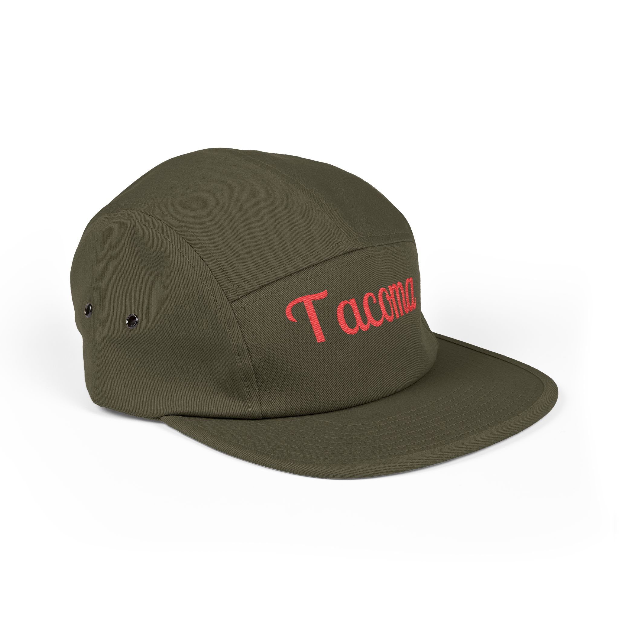 Tacoma Embroidered 5 Panel Cap – Custom Casual Hat, Great Outdoor Gift - Image 11