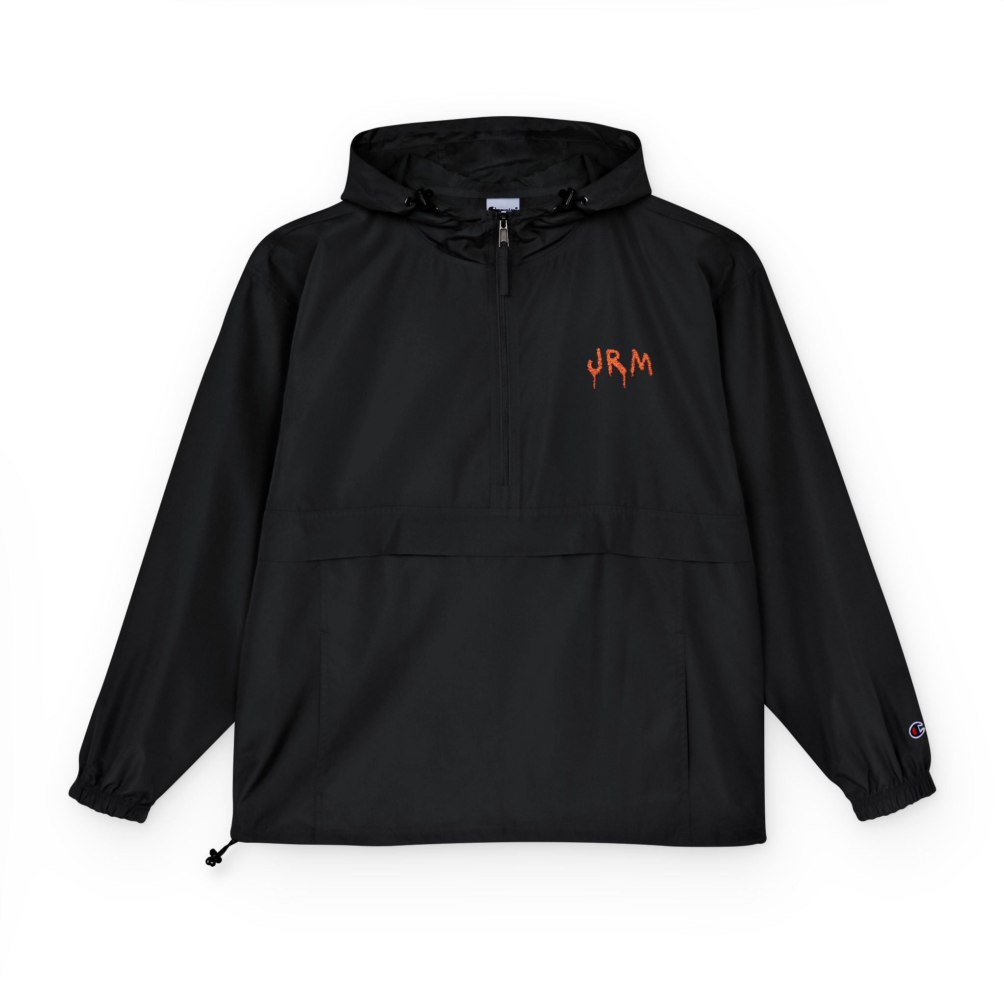 JRM Embroidered Champion Packable Anorak Jacket - Image 3