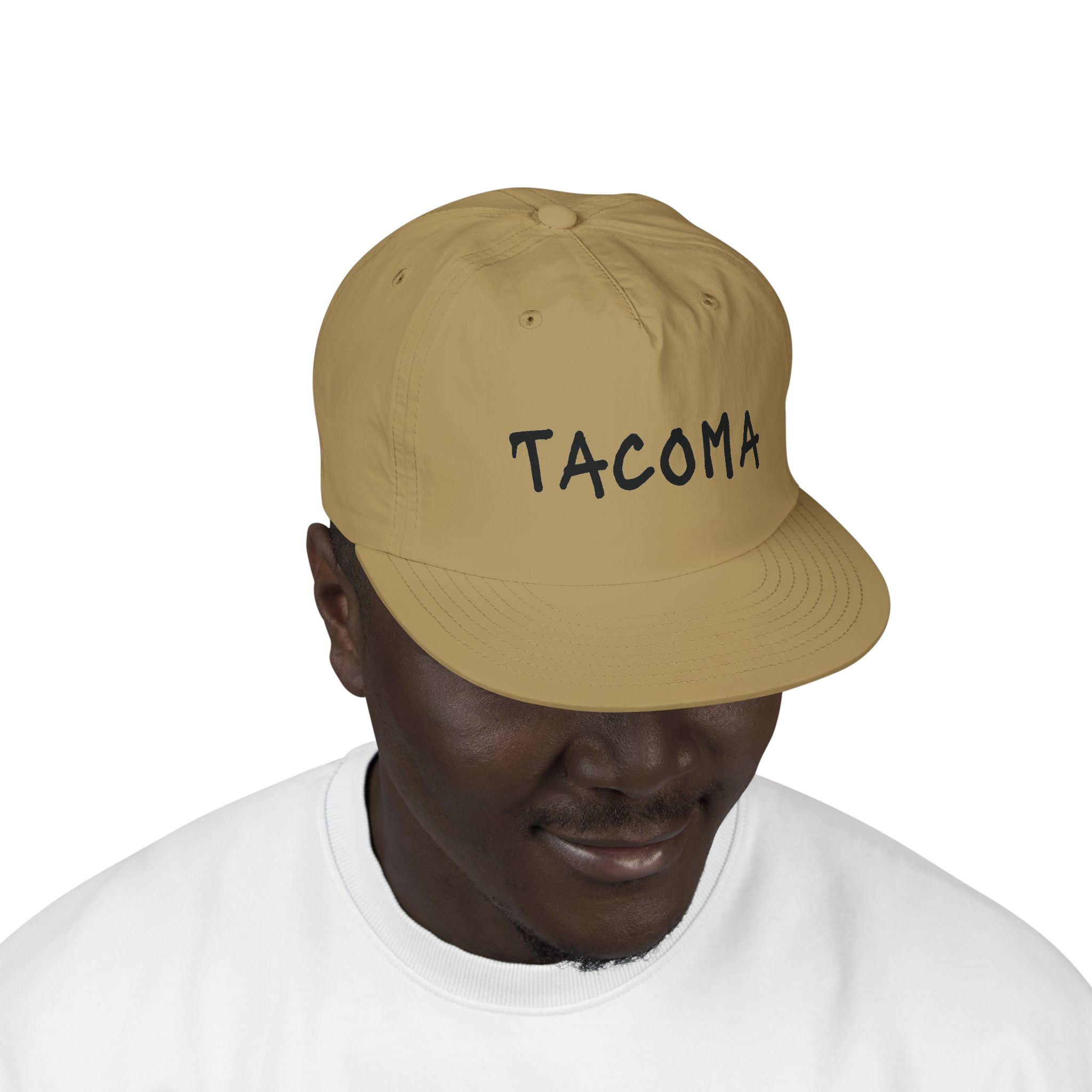 Tacoma Surf Cap - Retro Beach Skate Snapback Hat - Image 13