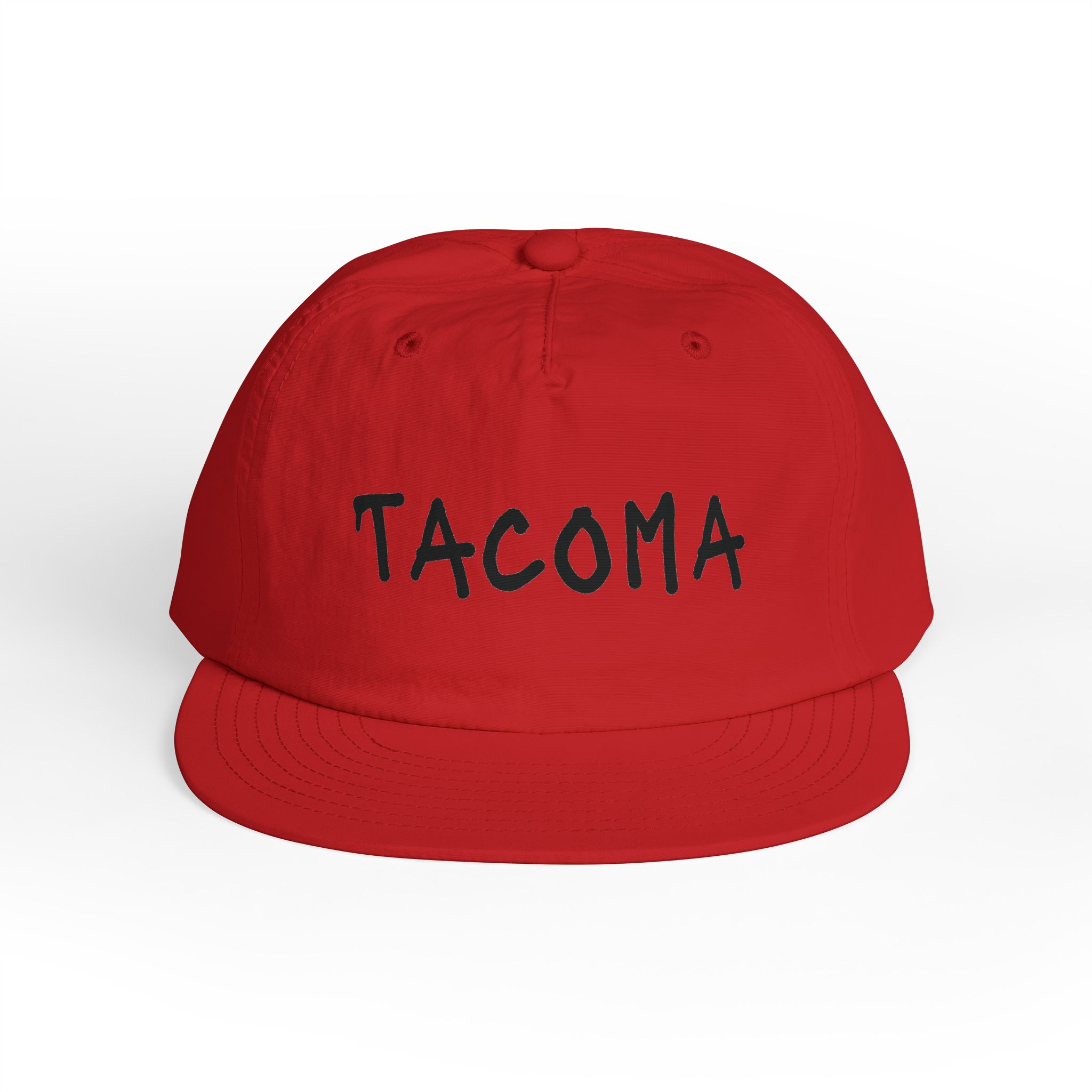 Tacoma Surf Cap - Retro Beach Skate Snapback Hat - Image 2