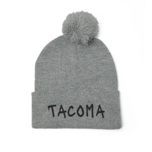 Tacoma Beanie — Embroidered Winter Hat