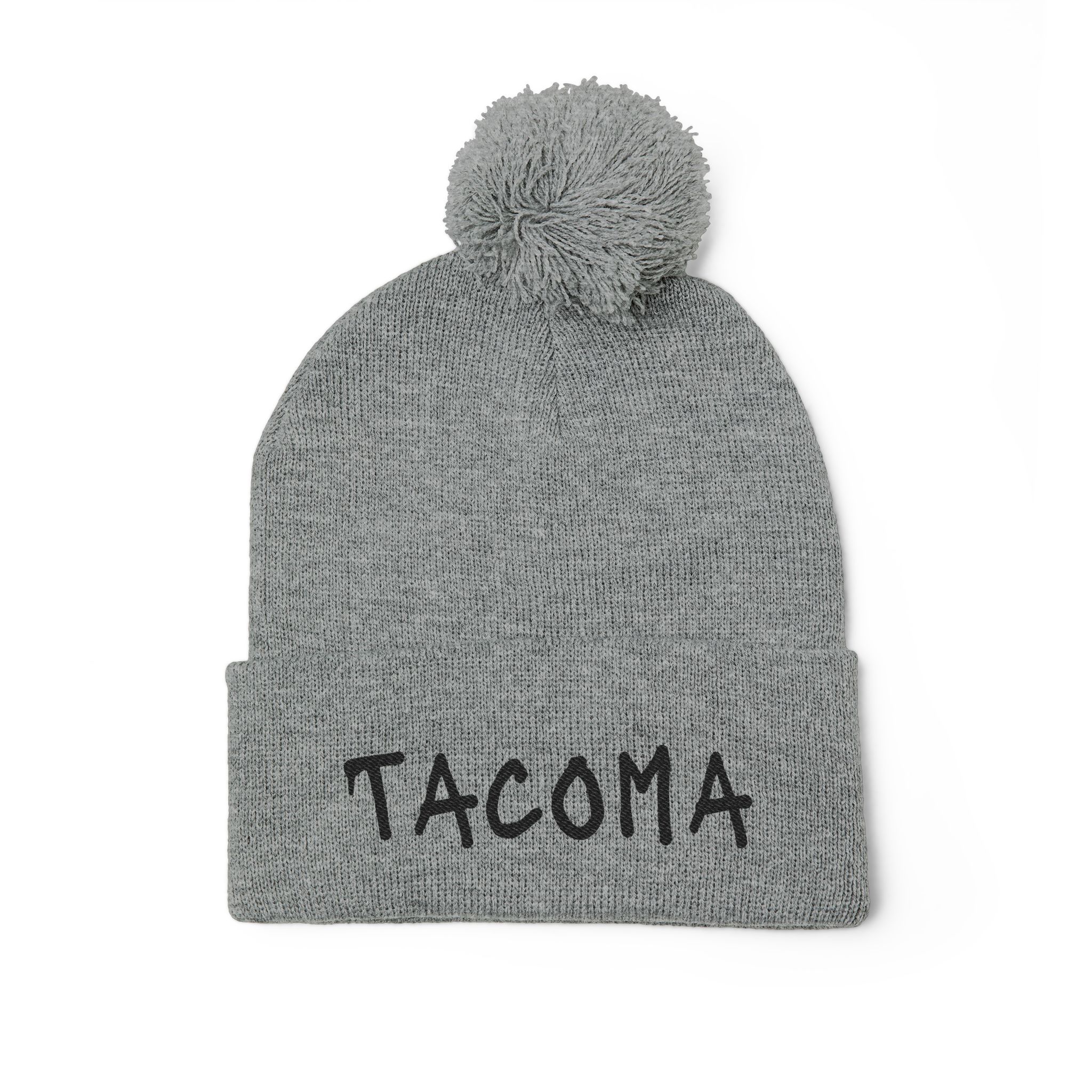 Tacoma Beanie — Embroidered Winter Hat