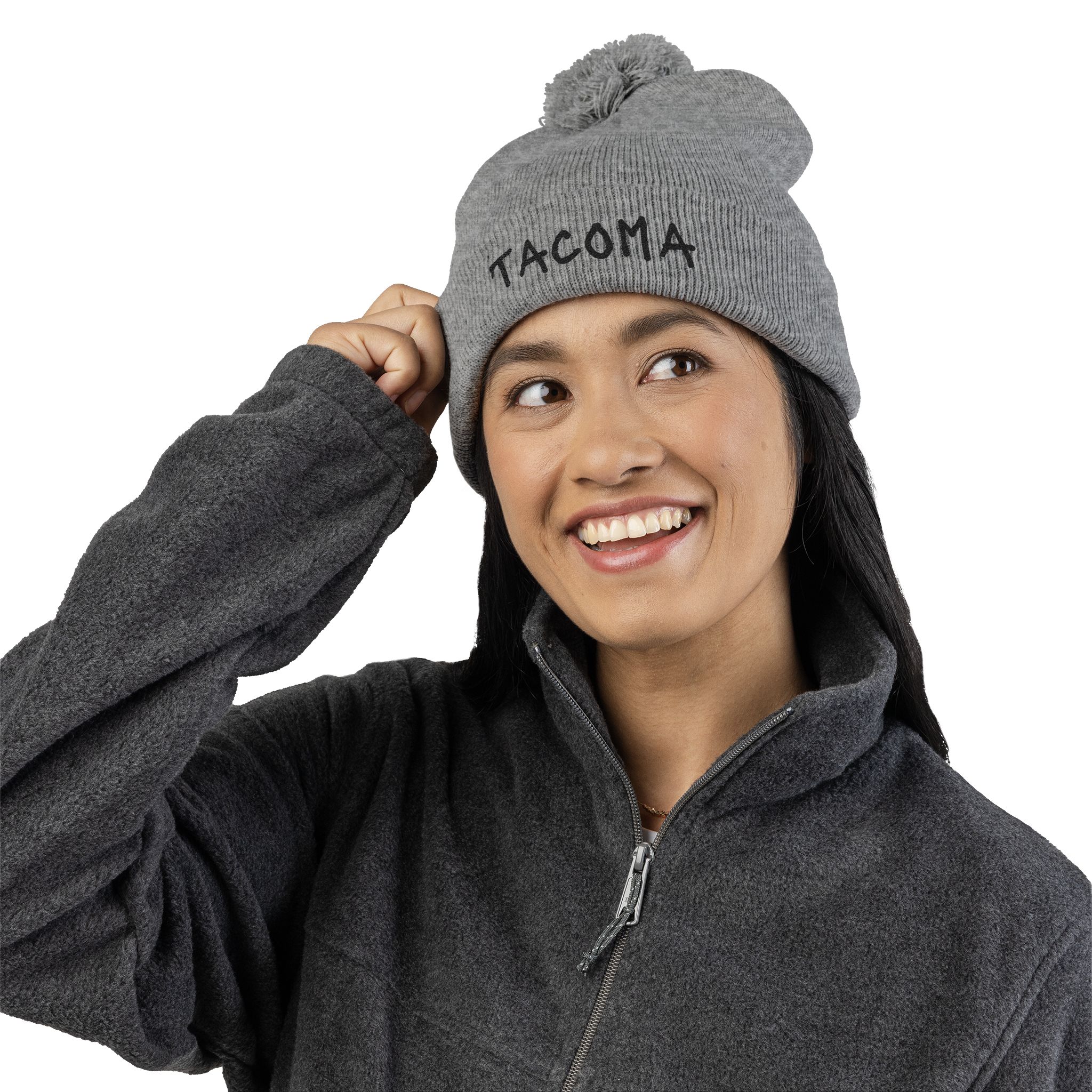 Tacoma Beanie — Embroidered Winter Hat - Image 3