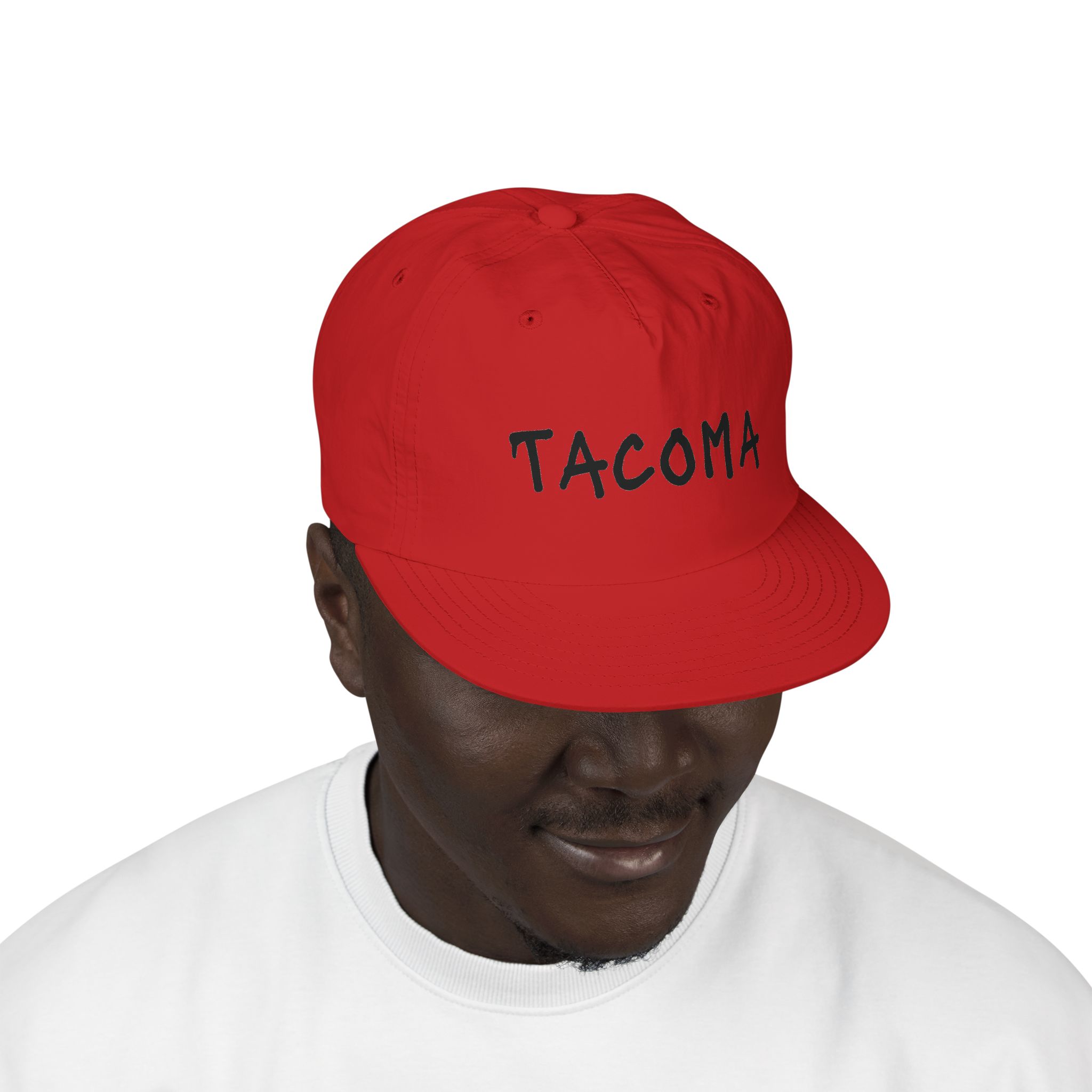 Tacoma Surf Cap - Retro Beach Skate Snapback Hat - Image 6