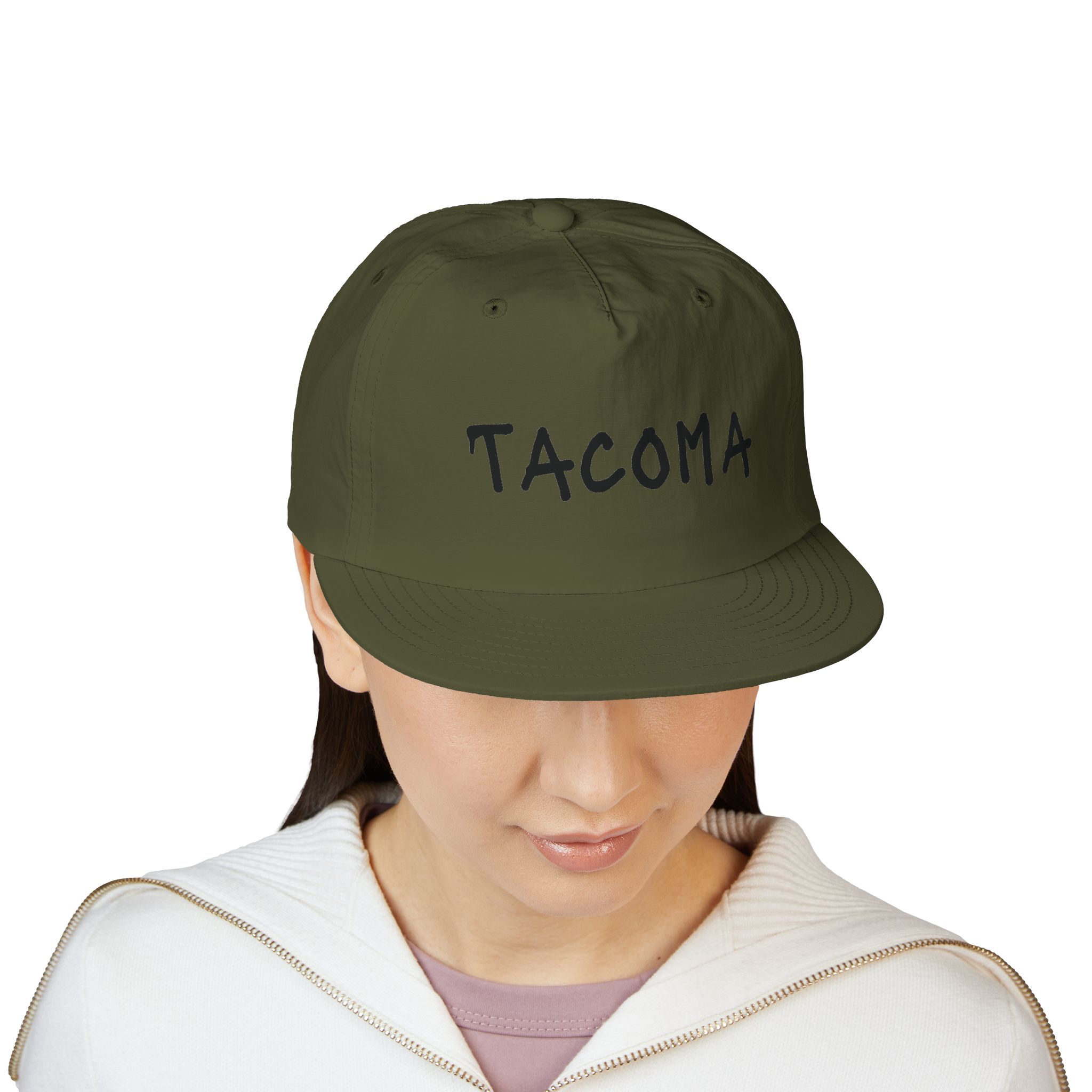 Tacoma Surf Cap - Retro Beach Skate Snapback Hat - Image 18