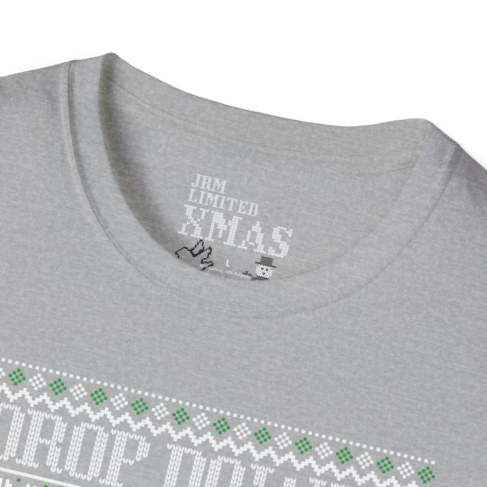 JRM Ugly Christmas Tee — “Drop Down and Get Your Xmas On” Holiday T-Shirt - Image 12