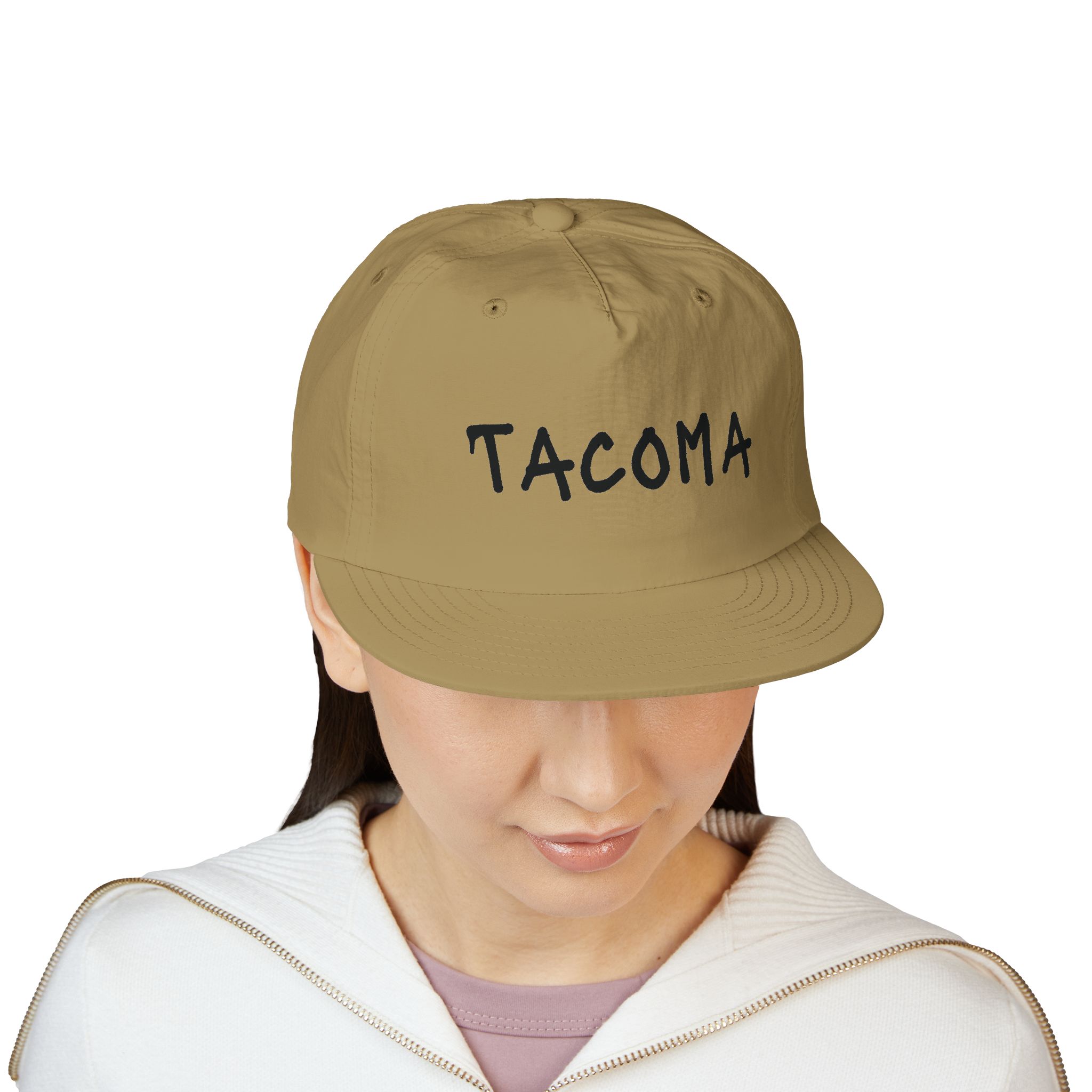 Tacoma Surf Cap - Retro Beach Skate Snapback Hat - Image 11